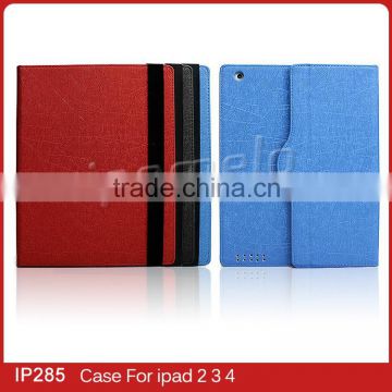 Newest tablet case leather case for ipad 2 3 4