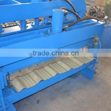 Nigeria Type Corrugated Roof Sheets Rolled Form Machinery For Metal Roofing Tile Making Machine