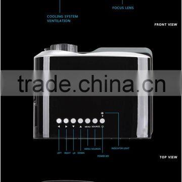 XH802 Hottest 360 Degree Flip LCD Mini Home Theater Projector photo-4