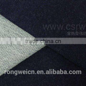 stretch indigo dyed denim fabric