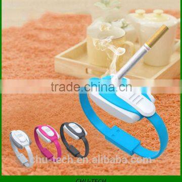 Bracelet Type Quick Charger USB Data Cable With Cigarette Lighter