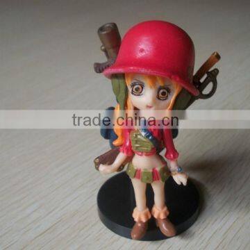 3D fashionable pvc doll for Kid