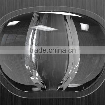 Street lighting glass optical lens