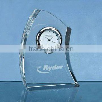 cheap crystal clock desk clock