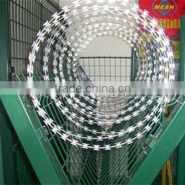 450mm coil diameter concertina razor barbed wire