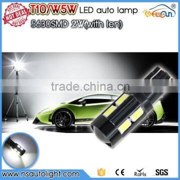 High Power Led Lens T10 Canbus 5630 10SMD