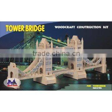 Wooden Tower Bridge toys