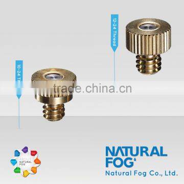 Fine Fogging Anti Drip Brass Water Sprayer Nozzle