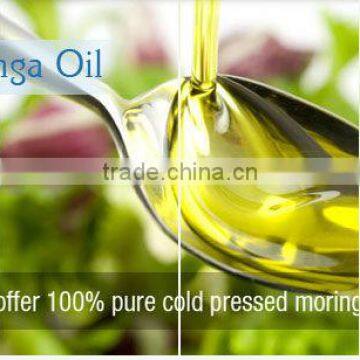 Pure Cold Pressed Moringa Oil Indian