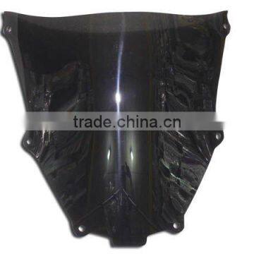 High quality Black motorcycle windshield for kawasaki ZX-9R 00-03