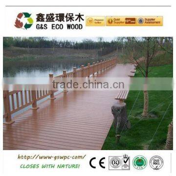 high quality and low price outdoor wpc fence / wpc railing