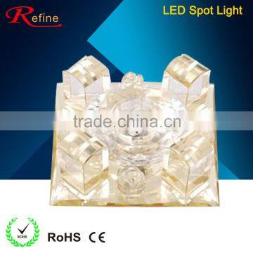 JCDL113N Crystal/steel Downlight Max50w Gu5.3 Crystal Light photo-3