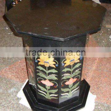 Stone Inlay Table Stand