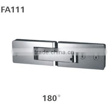 180 Degree Glass to Wall Brass Glass Hinge