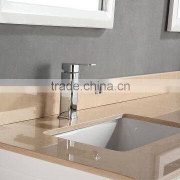 Spain Cream-colored Marble Top Bathroom Vanity for Canada photo-4