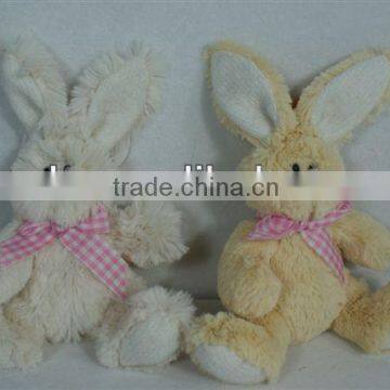 Cute plush easter rabbit