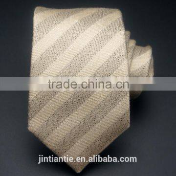 2016 hot selling high quality cotton silk mixed yarn ties for boys