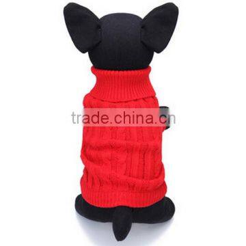 High Quality Dog Coat Sweater / Pet Dog Cat Warm Sweater / Pet Knit Coat photo-3