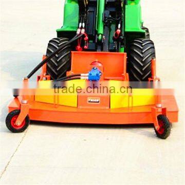 Grass mower mount to loader