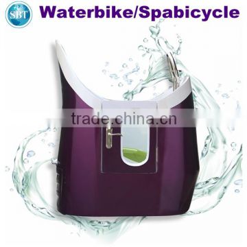 Hot Sale led light Ozone sauna Waterbike Spa Capsule water bike spa