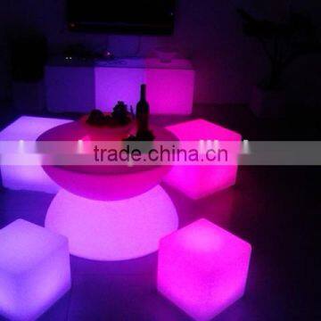 Waterproof LED Cube Seat Lighting Glowing Cube Seat HC-L014