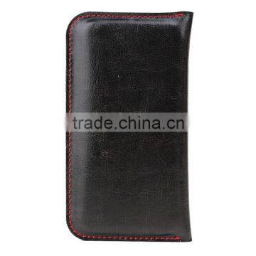 Newest For APPLE iPhone 5 6 Wallet Durable Cowhide Leather Case Cover Pouch