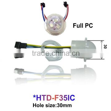 ucs1903 diffused pixel led rgb point light 26mm waterproof