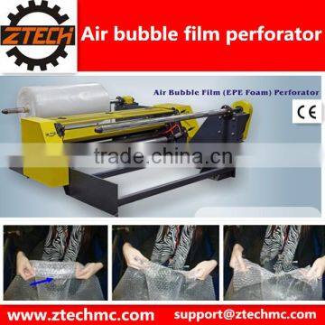 New condition bubble film perforation