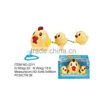 Chuangfa Toys--Funny Pull Line Animal Toys, Hand Sliding Chicken, Pull & Push Chicken
