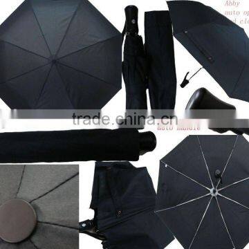 auto open&close 3 folding umbrella