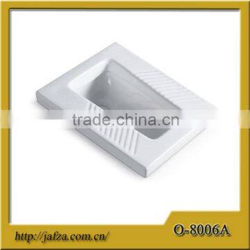 8006A Ceramic product sanitary ware squatting wc pan