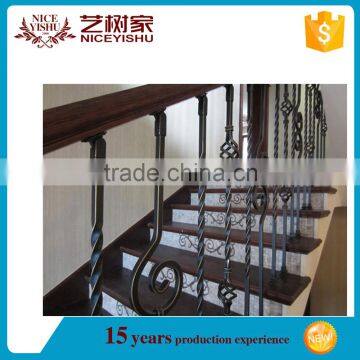 wrought iron stair handrail / stainless steel handrail bracket for sale