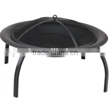 YL-F6001-22" foldable leg outdoor steel fire pit