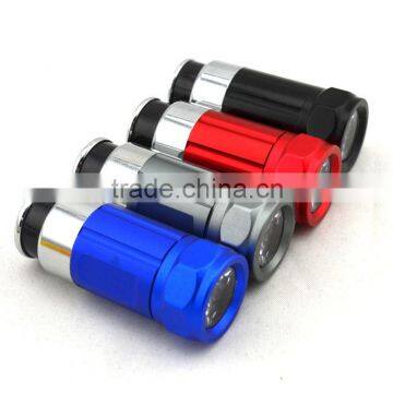 mini LED torch with car cigarette lighter adapter