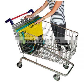 Factory Directly Wholeslae Foldable 4 Grocery Deep Trolley Bag