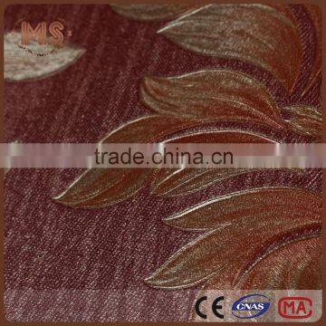 2016 pvc wallpaper, china supplier