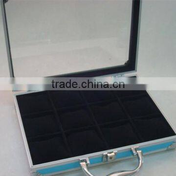 Pilot Watch Case,watch Display Case With Foam Inner,aluminum Unique Watch Box photo-3