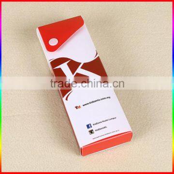 Custom Wholesale cheap plastic clamshell packaging with button