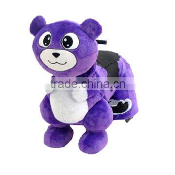 electric riding toys kid riding panda toy, motorized kind animal toy