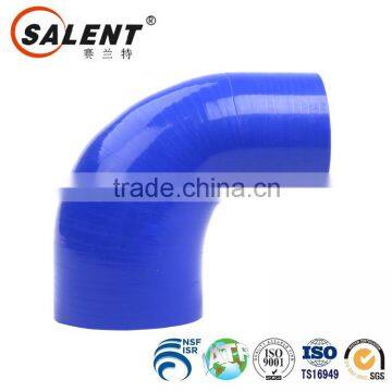 heat resistant 35mm to 30mm blue 90 degree auto silicone reducer elbow hose