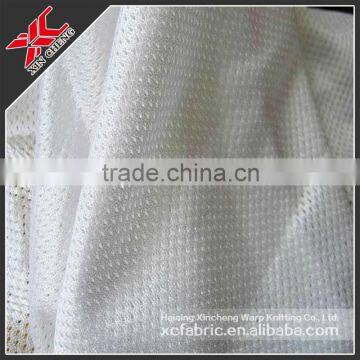 White polyester mesh fabric for lining