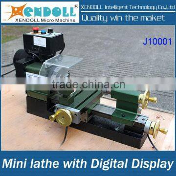 Mini Lathe with Digital Display J1001-A Micro lathe,xendoll machine,xendoll lathe