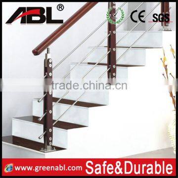 HOT Sale ABLinox Wood and Stainless Steel Stairs Railing photo-3