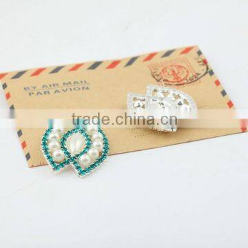 Fancy Design Top Grade Colorful Button With Pearl for Wedding Dress Decoration photo-3