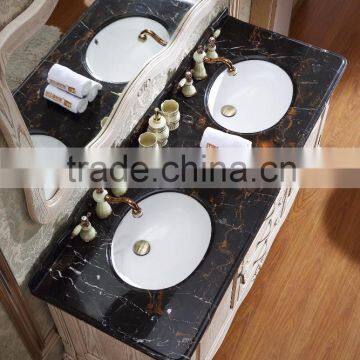 Gold Bathroom Vanities and Royal Bathroom Vanity With Mirror WTS202 photo-6