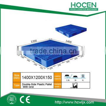 China Manufacturer Sale Double Faced Plastic Pallet