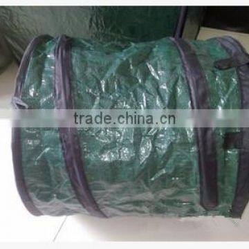 Plastic Pop Up 137L Garden Waste Tip Sack Bag /Pop Up Gardening Garbage Leaf Collector Bag photo-4