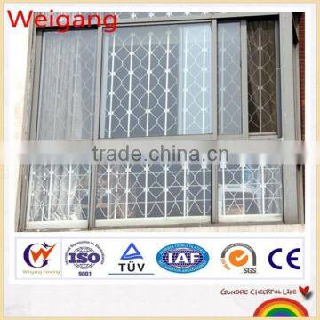 Iron french security window grill design