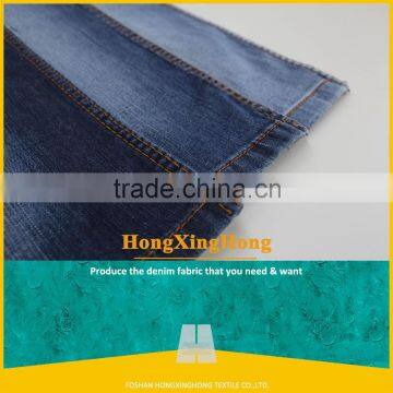 NO.696 Lab Dips Blue Blue Cotton Poly Spandex Denim Fabric Dark Blue Grey Denim Twill Denim Fabric