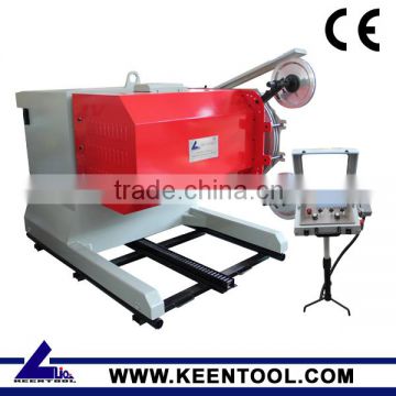 Diamond wire saw stone quarry machine